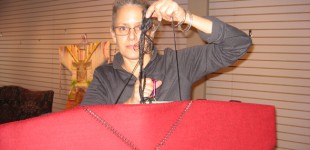 Alyssa Hinton Installing at the Kirby