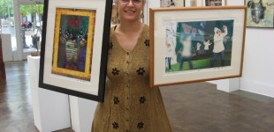 Alyssa Hinton with selected Truth To Power 2 Works