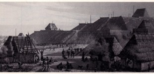 City of Cahokia Near Present Day St.Louis, Missouri