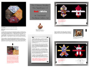 Poster-The Significance of Red & White in Southeast Indian Art